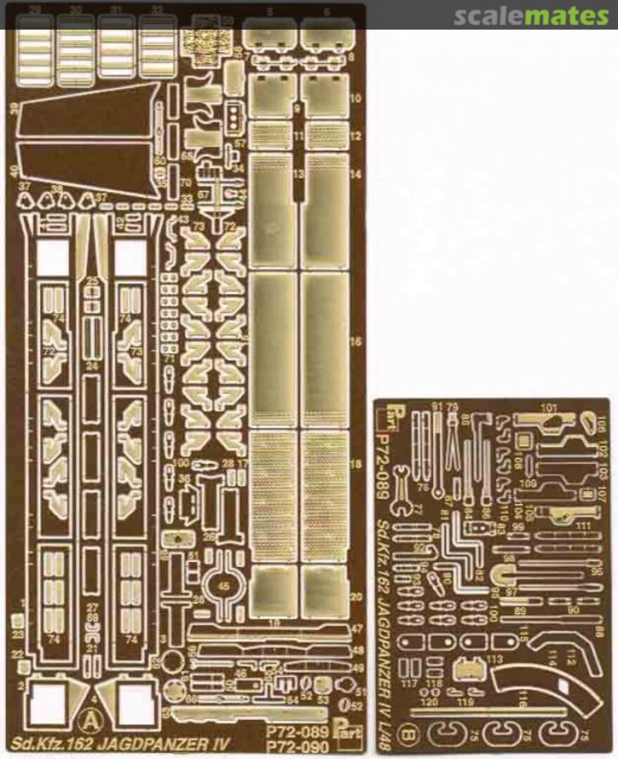 Boxart Jagdpanzer IV L/48 P72-089 Part