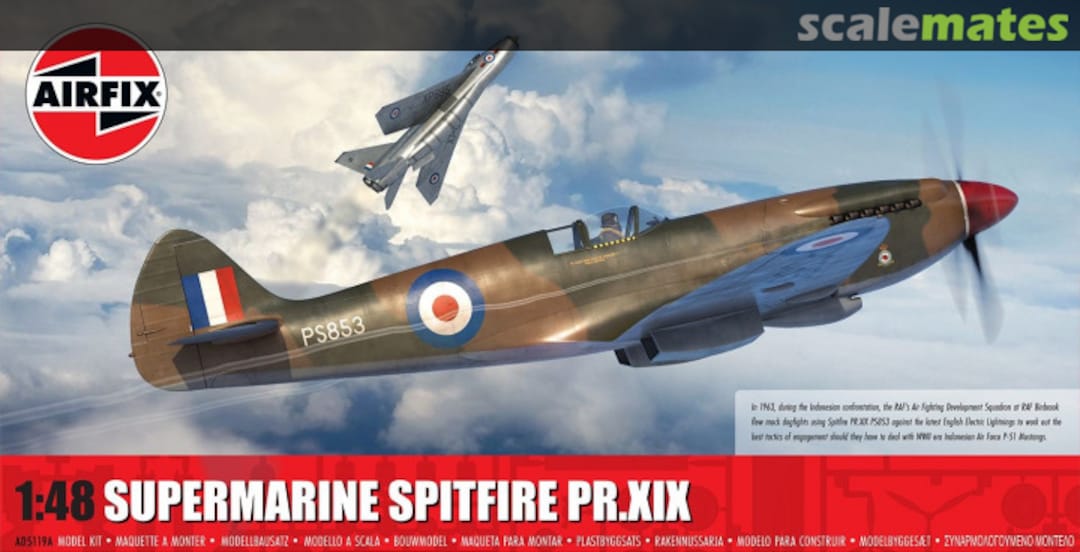 Boxart Supermarine Spitfire PR.XIX A05119A Airfix