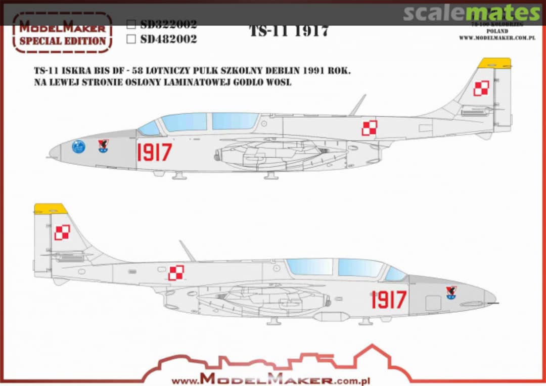 Boxart TS-11 Iskra 1917 SD322002 ModelMaker