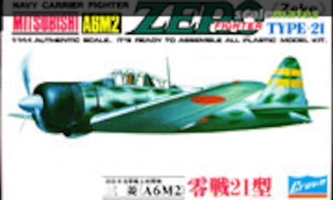 1:144 Mitsubishi A6M2 Zero (Crown P437-100)