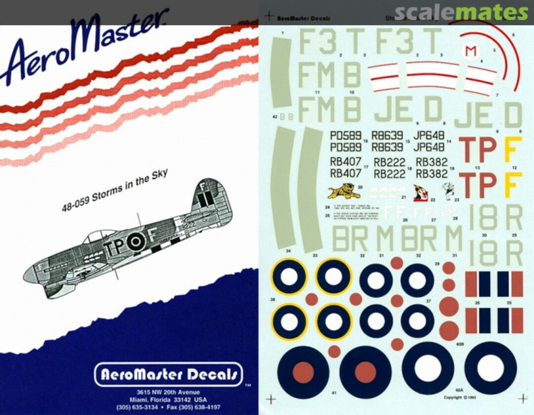 Boxart Storms in the Sky 48-059 AeroMaster