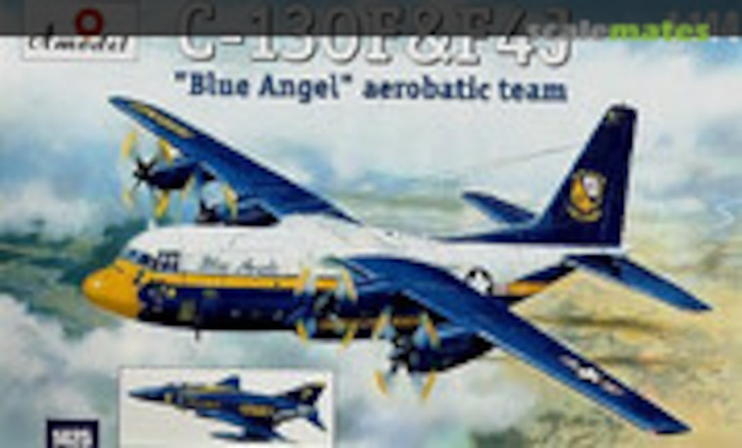 1:144 C-130 &amp; F-4J &quot;Blue Angels&quot; aerobatic team (Amodel 1425)