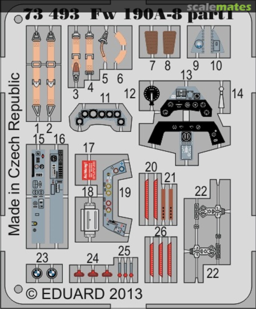 Boxart Focke Wulf Fw 190A-8 73493 Eduard