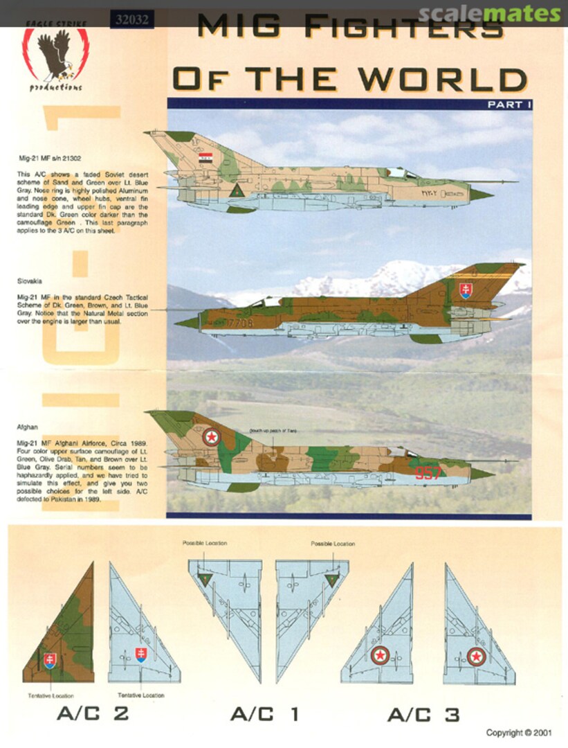 Contents MiG Fighters of the World 32032 Eagle Strike Productions