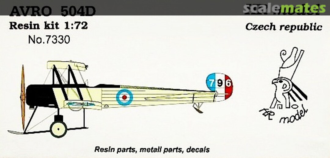 Boxart Avro 504D 7330 HR Model