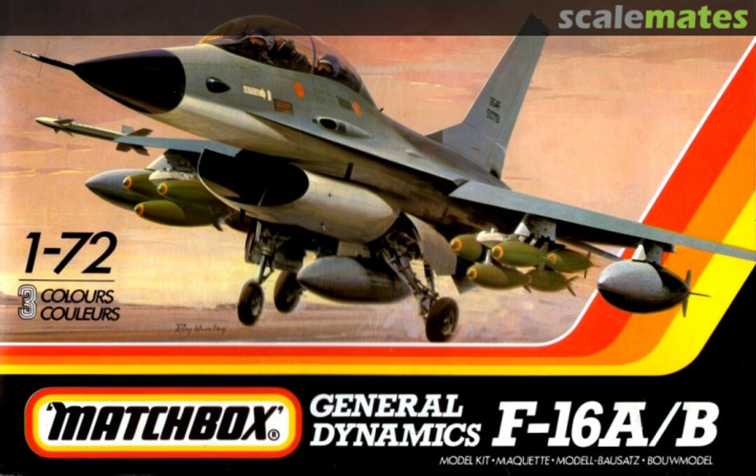 Boxart General Dynamics F-16A/B PK-122 Matchbox