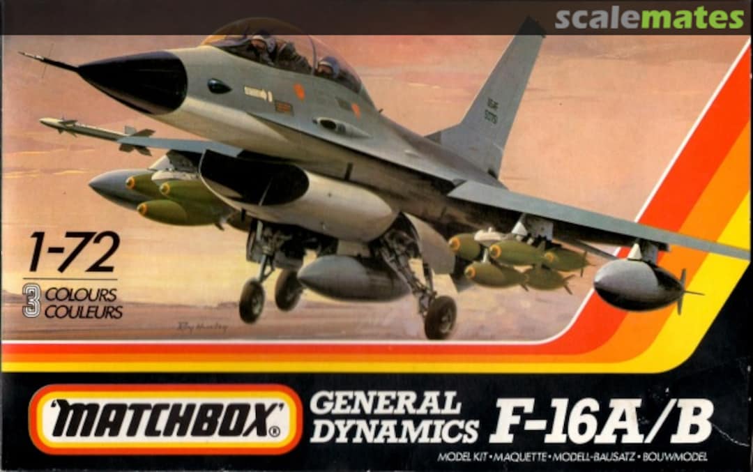 Boxart General Dynamics F-16A/B PK-122 Matchbox