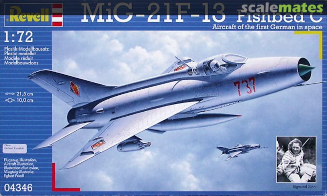 Boxart MiG-21F-13 Fishbed C 04346 Revell