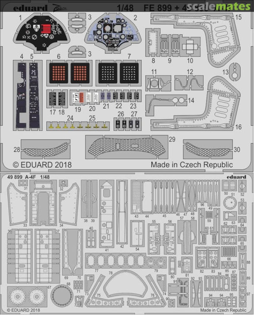 Boxart A-4F 49899 Eduard