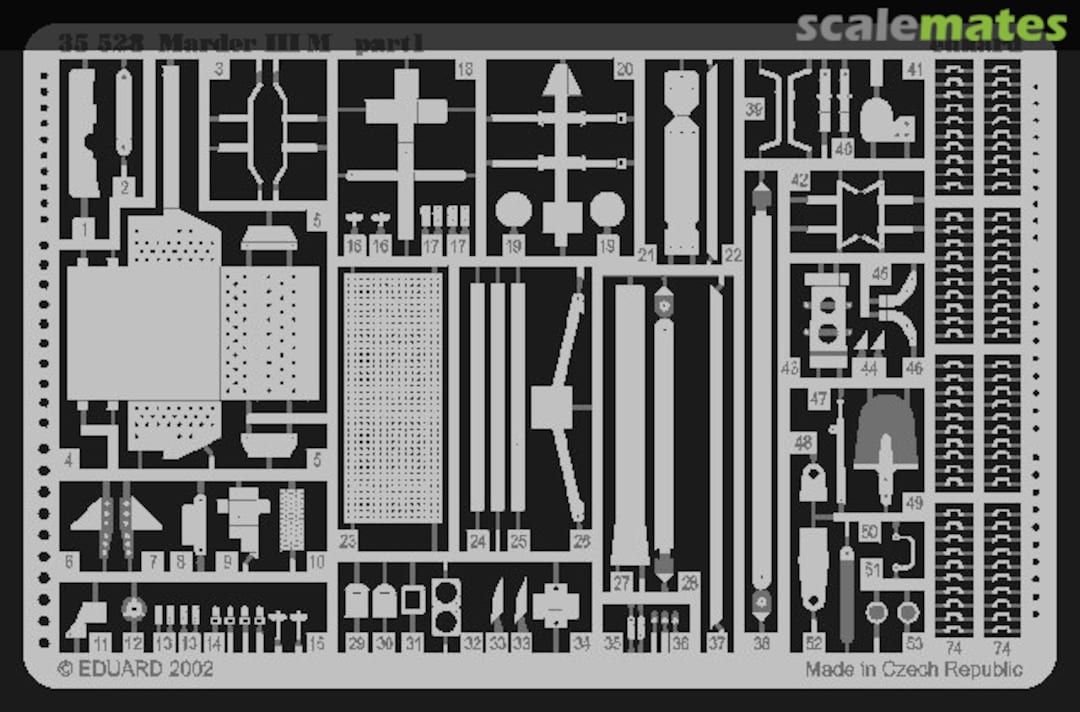 Boxart Marder III Ausf.M 35528 Eduard