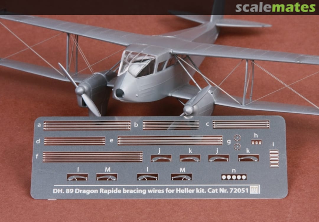 Contents DH-89 Dragon Rapide 72051 SBS Model