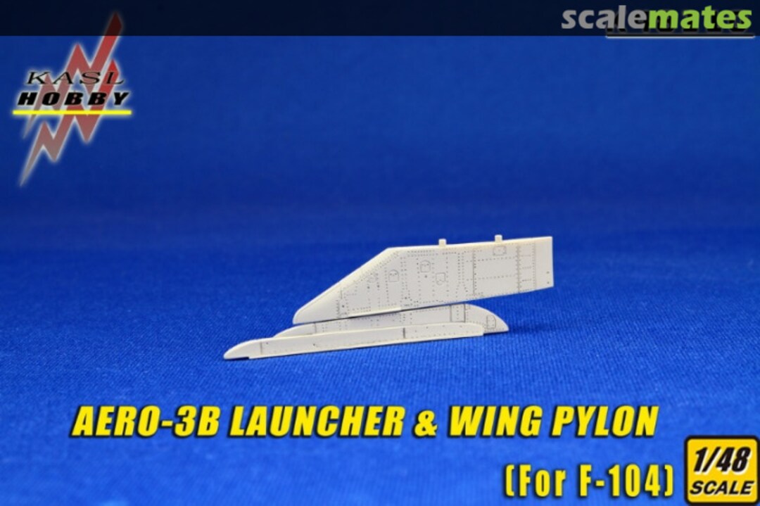 Boxart Aero-3B Launcher & Under Wing Pylon K48110 Kasl Hobby