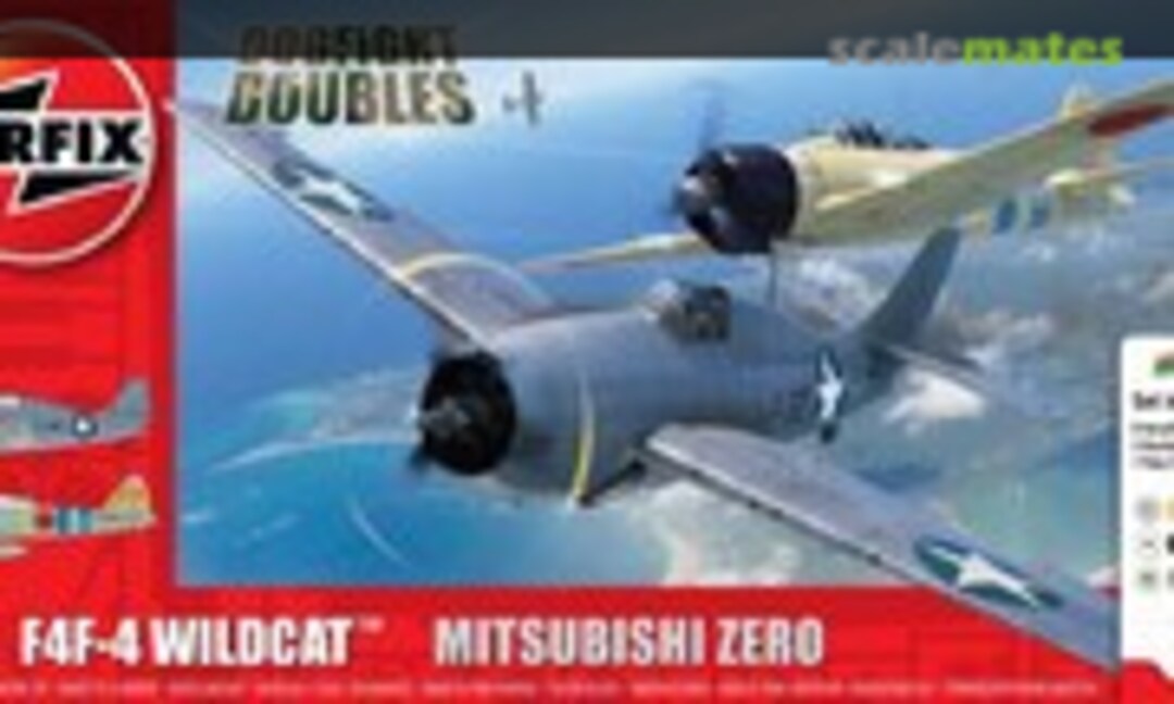 1:72 F4F-4 Wildcat &amp; Mitsubishi Zero (Airfix A50184)