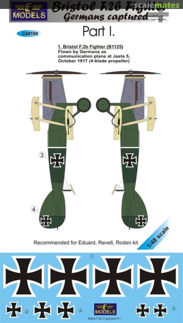 Boxart Bristol F.2b Fighter C48198 LF Models