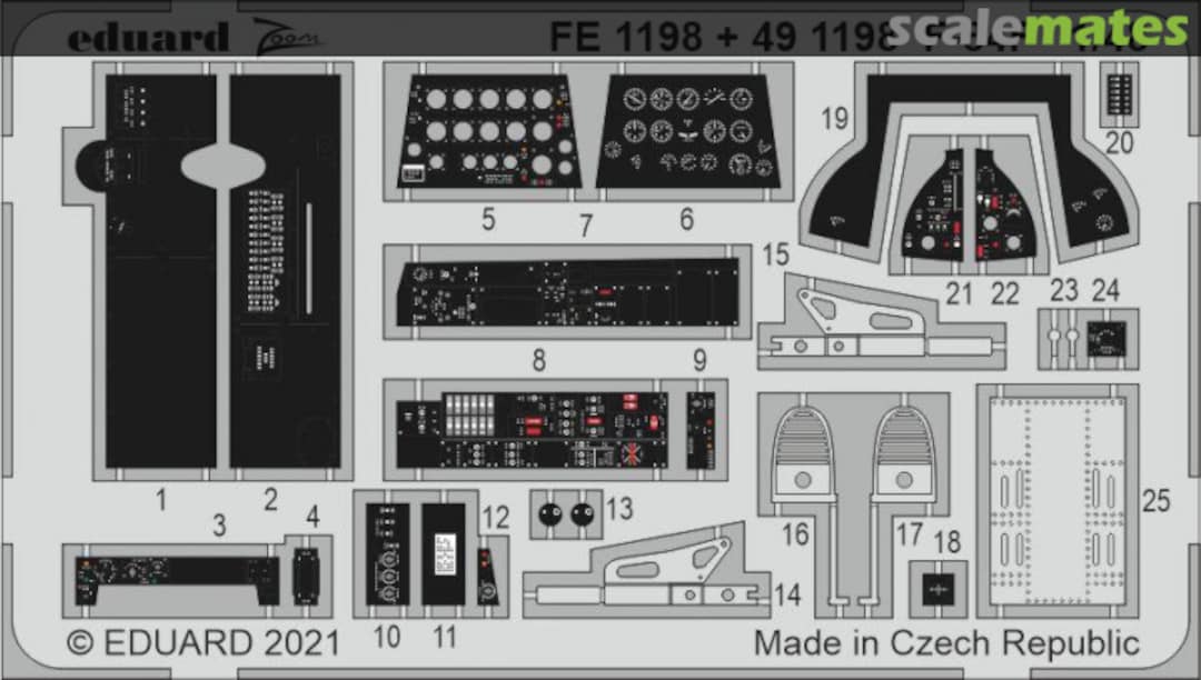 Boxart F-84F KINETIC 491198 Eduard