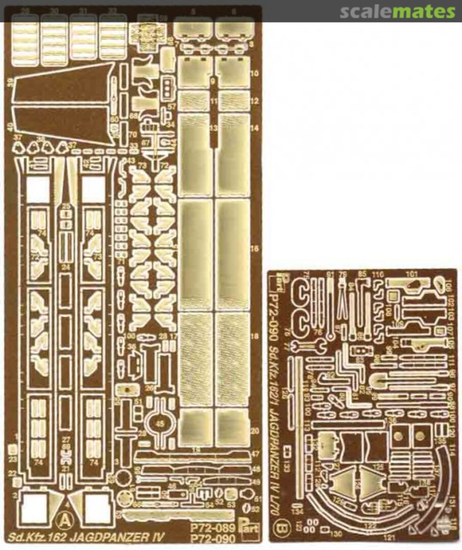 Boxart Jagdpanzer IV L/70 P72-090 Part