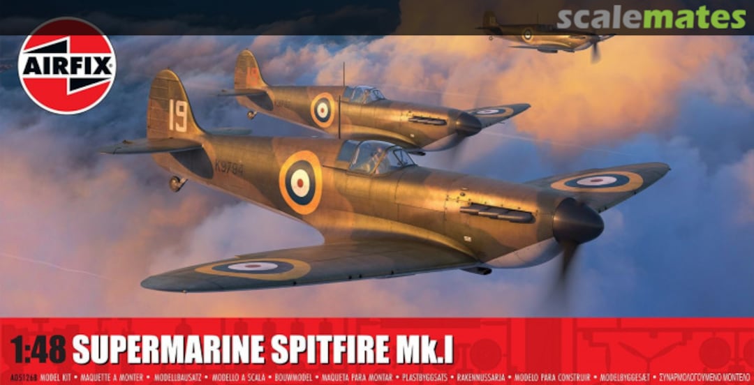 Boxart Supermarine Spitfire Mk.I A05126B Airfix