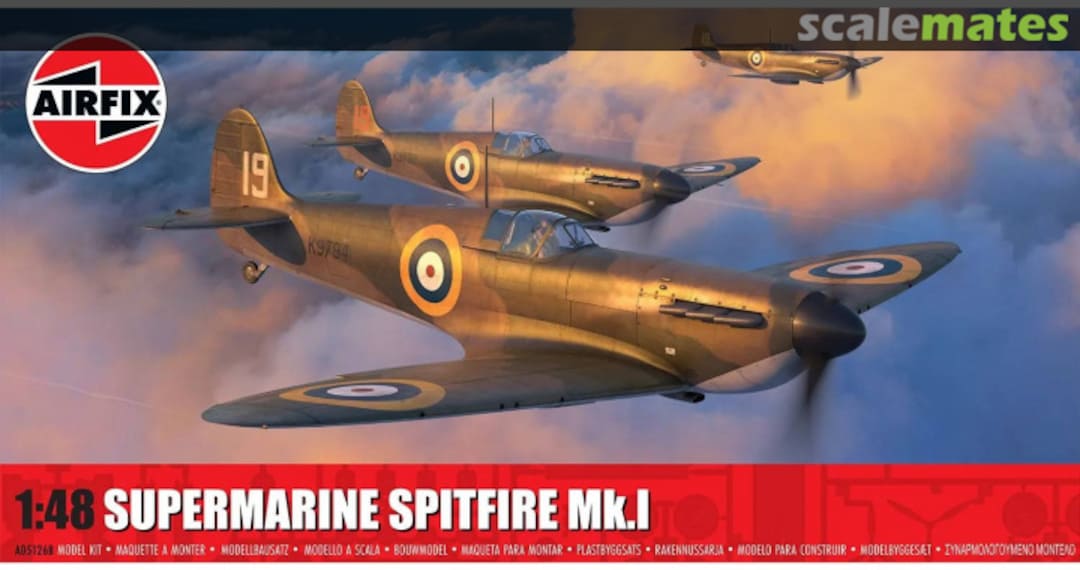 Boxart Supermarine Spitfire Mk.I A05126B Airfix