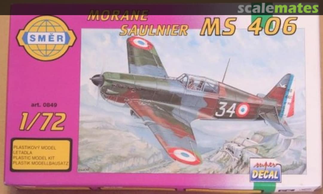 Boxart Morane Saulnier MS 406 0849 Směr