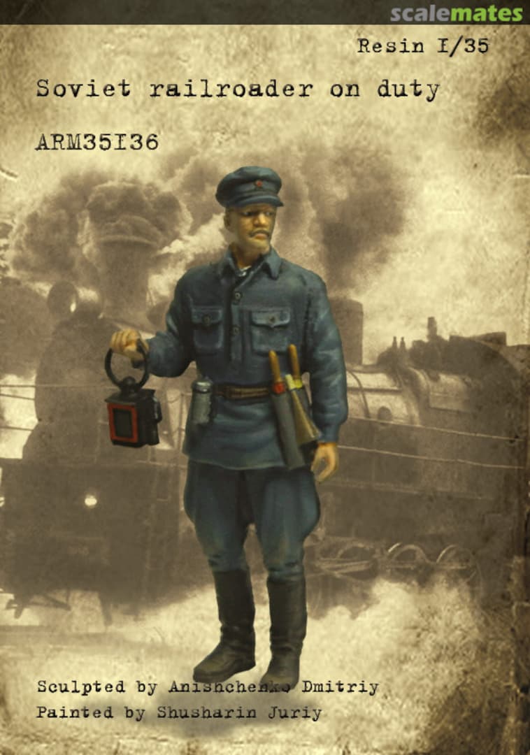 Boxart Soviet Railroader on duty ARM35136 Armor35