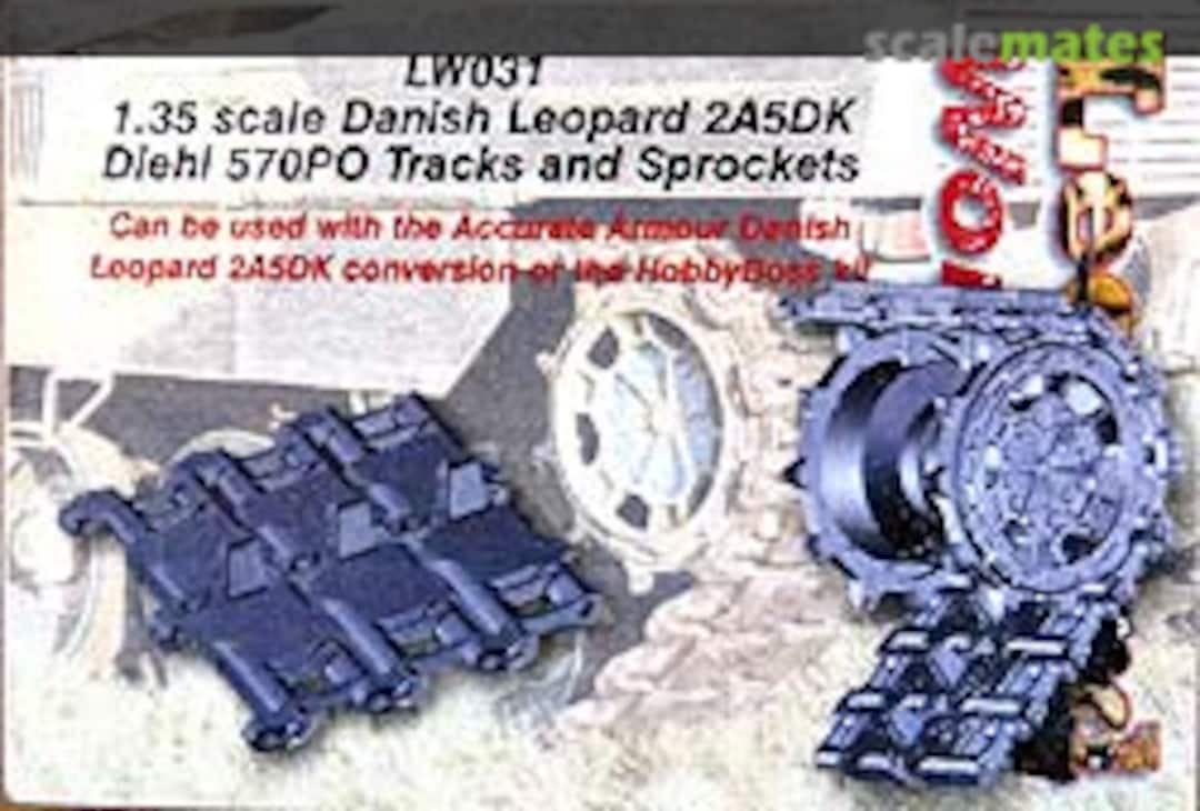 Boxart Diehl 570PO Tracks and Sprockets LW031 Leopard Workshop