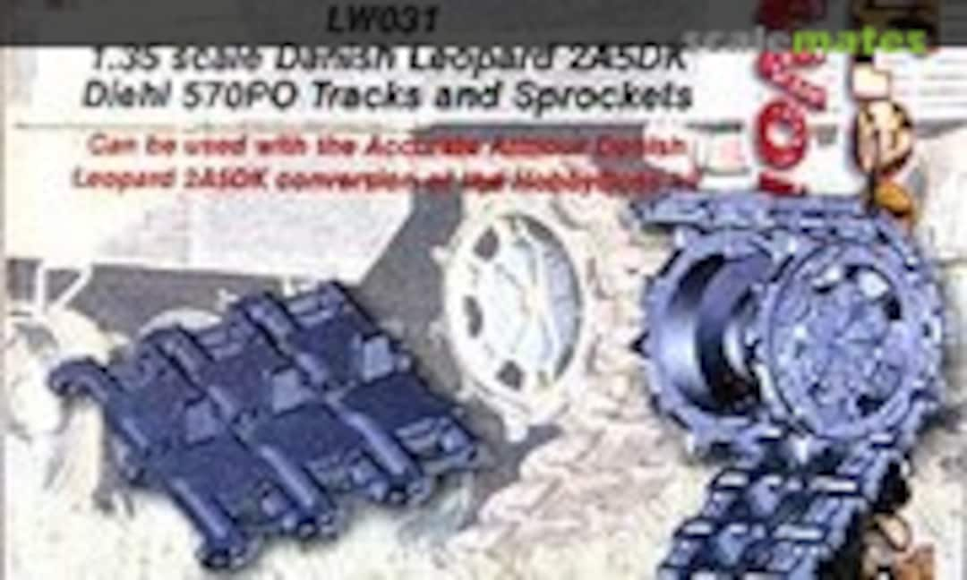 1:35 Diehl 570PO Tracks and Sprockets (Leopard Workshop LW031)