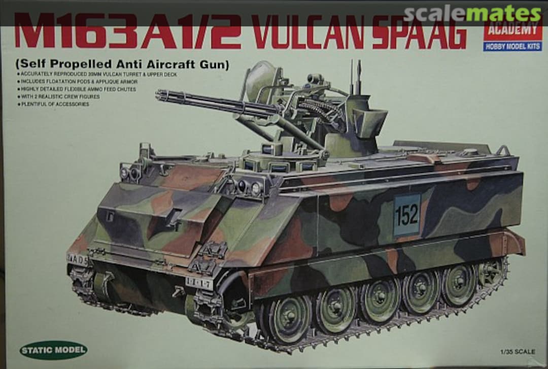 Boxart M163 A1/2 Vulcan SPAAG 1360 Academy