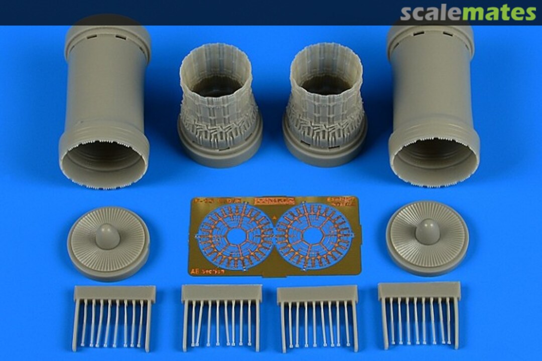 Boxart F-15B/C/D/I Eagle exhaust nozzles 4710 Aires