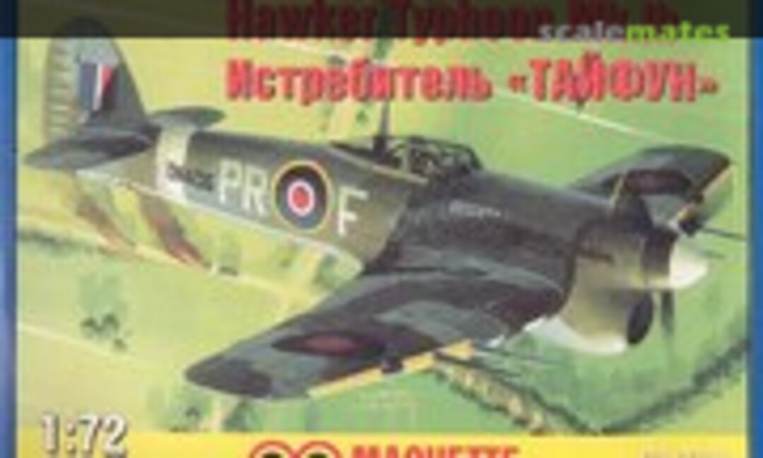 1:72 Hawker Typhoon Mk.1b (Maquette MQ-7202)