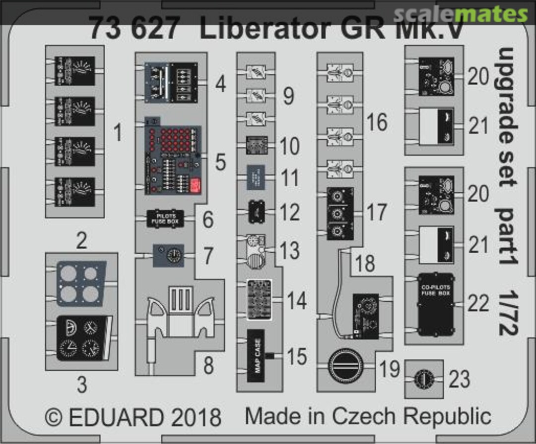 Boxart Liberator GR Mk.V upgrade set 73627 Eduard