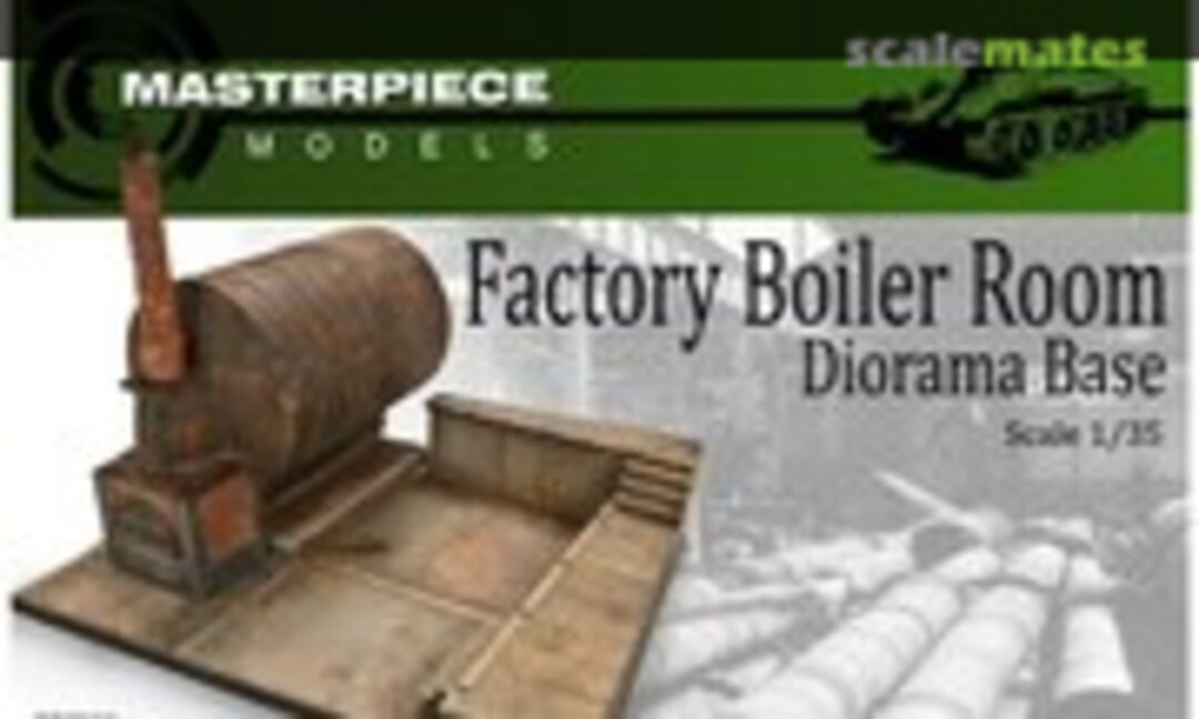 1:35 Stalingrad boiler room factory ruins #2 (Masterpiece Models CD7009)