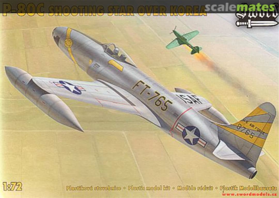 Boxart P-80C Shooting Star SW 72030 Sword