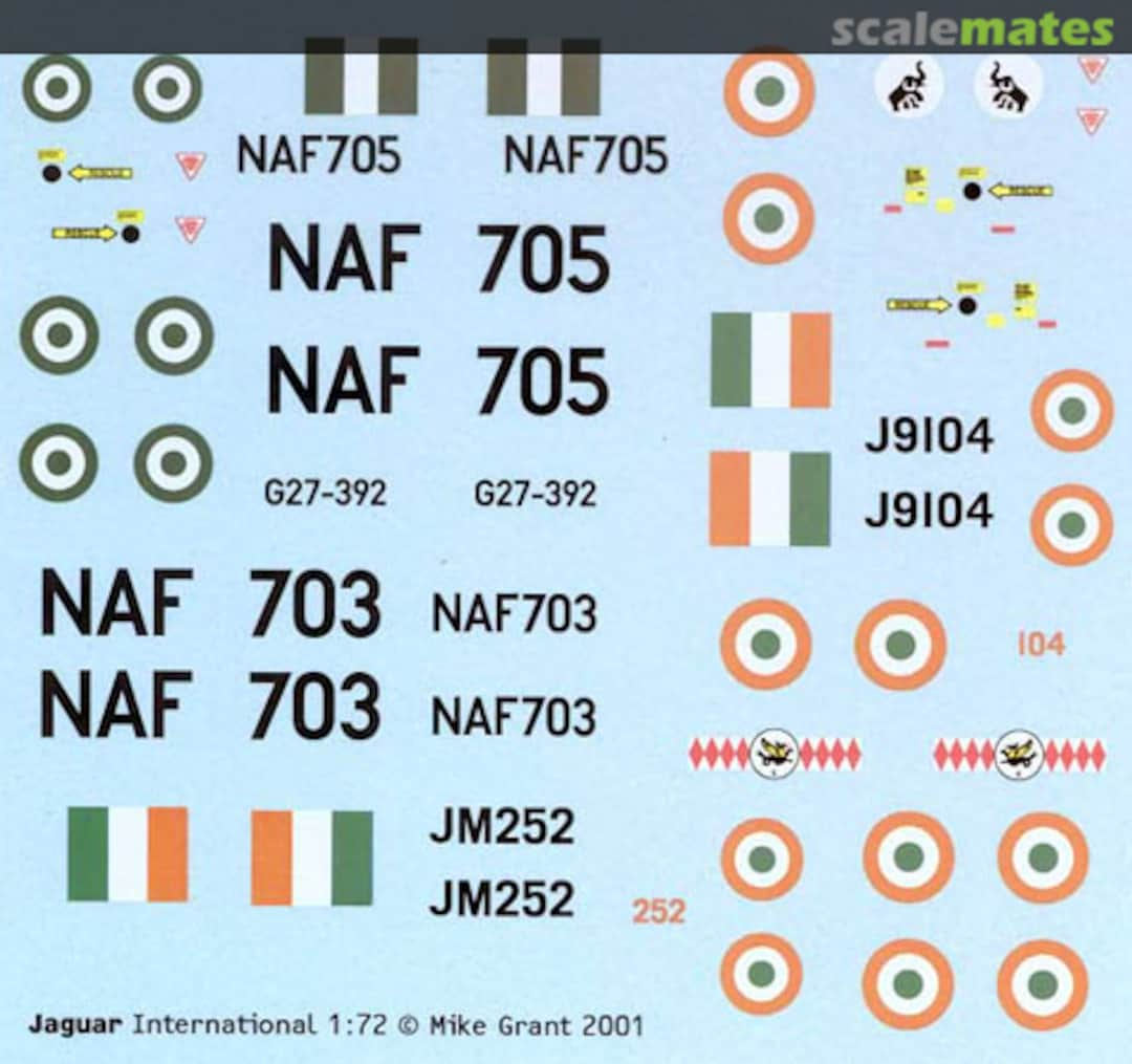 Boxart Jaguar International  Mike Grant Decals