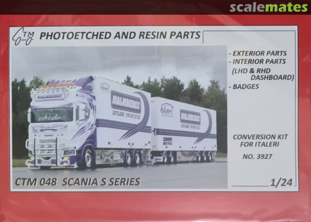 Boxart Scania S series CTM048 Czech Truck Model