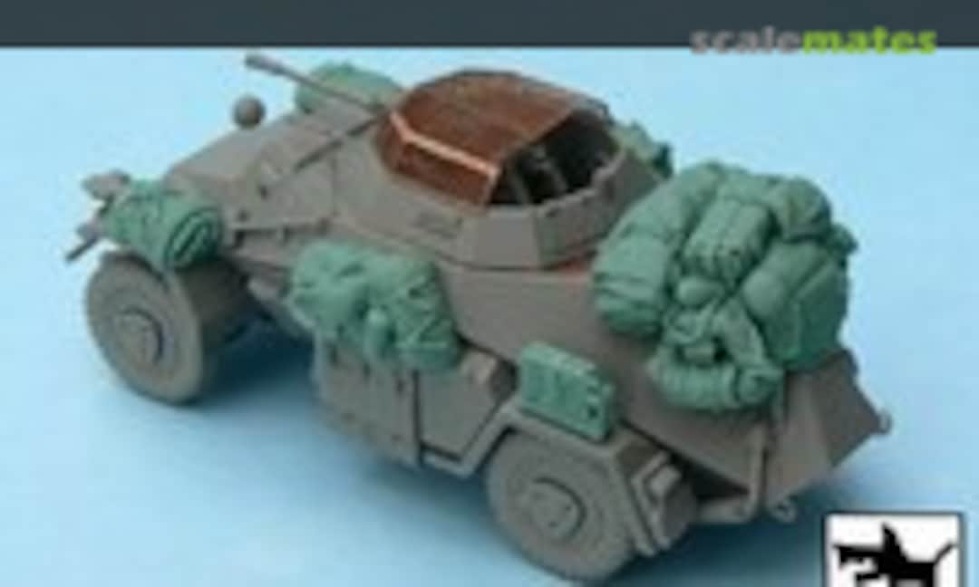 1:48 Sd.Kfz. 222 accessories set (Black Dog T48028)