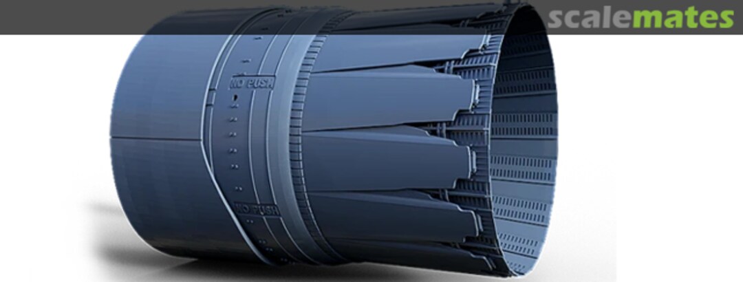 Boxart F-100 PW-229 OPEN NOZZLE for F-16 ENGINE ON 249 Tecnikit