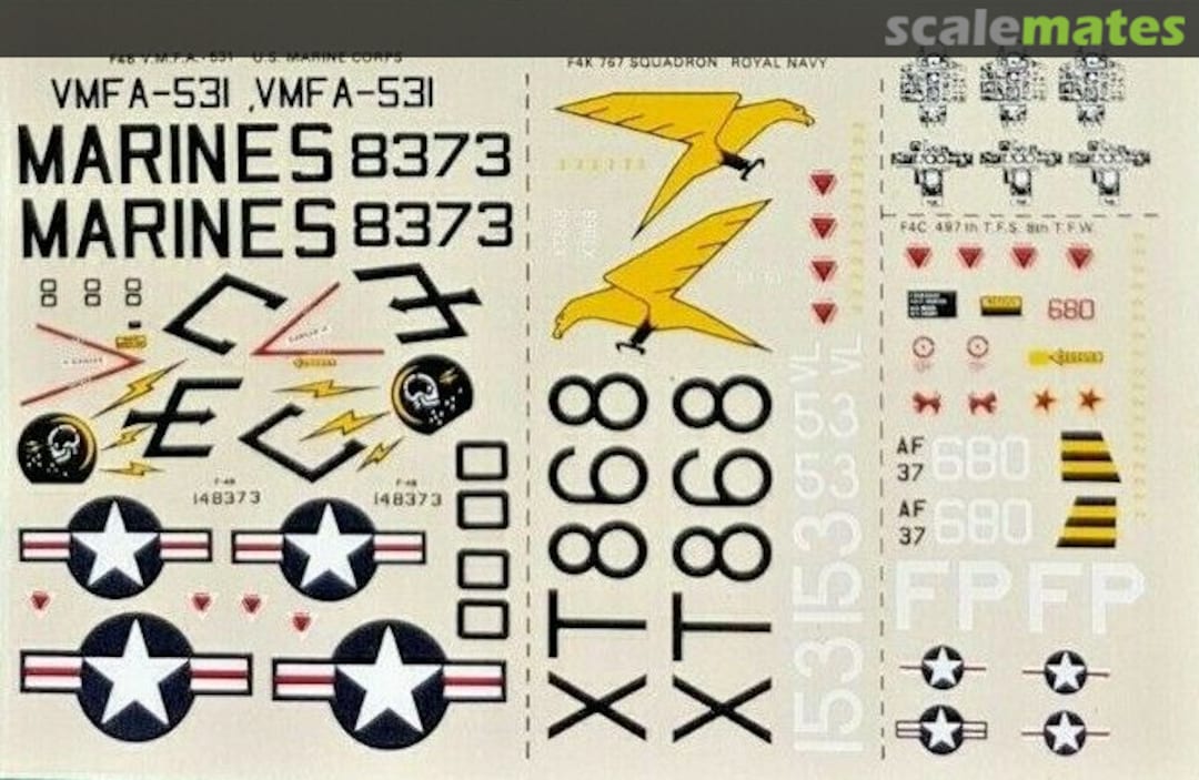 Boxart McDonnell F-4 Phantom 2 Modeldecal