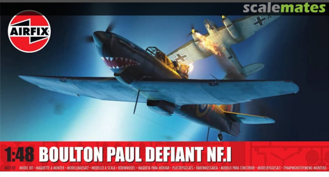 Boxart Boulton Paul Defiant NF.I A05132 Airfix