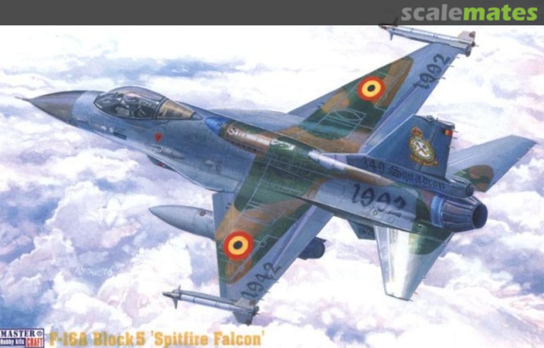 Boxart F-16A [Block 5] Fighting Falcon 'Spitfire Falcon' D-03 MasterCraft