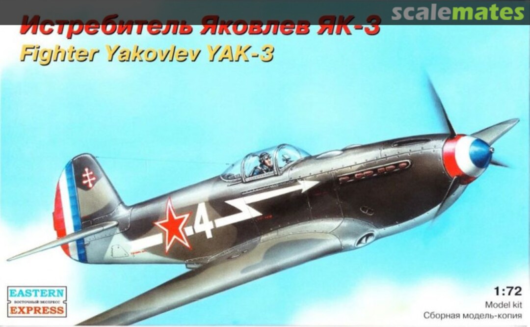 Boxart Fighter Yakovlev Yak-3 72207 Eastern Express