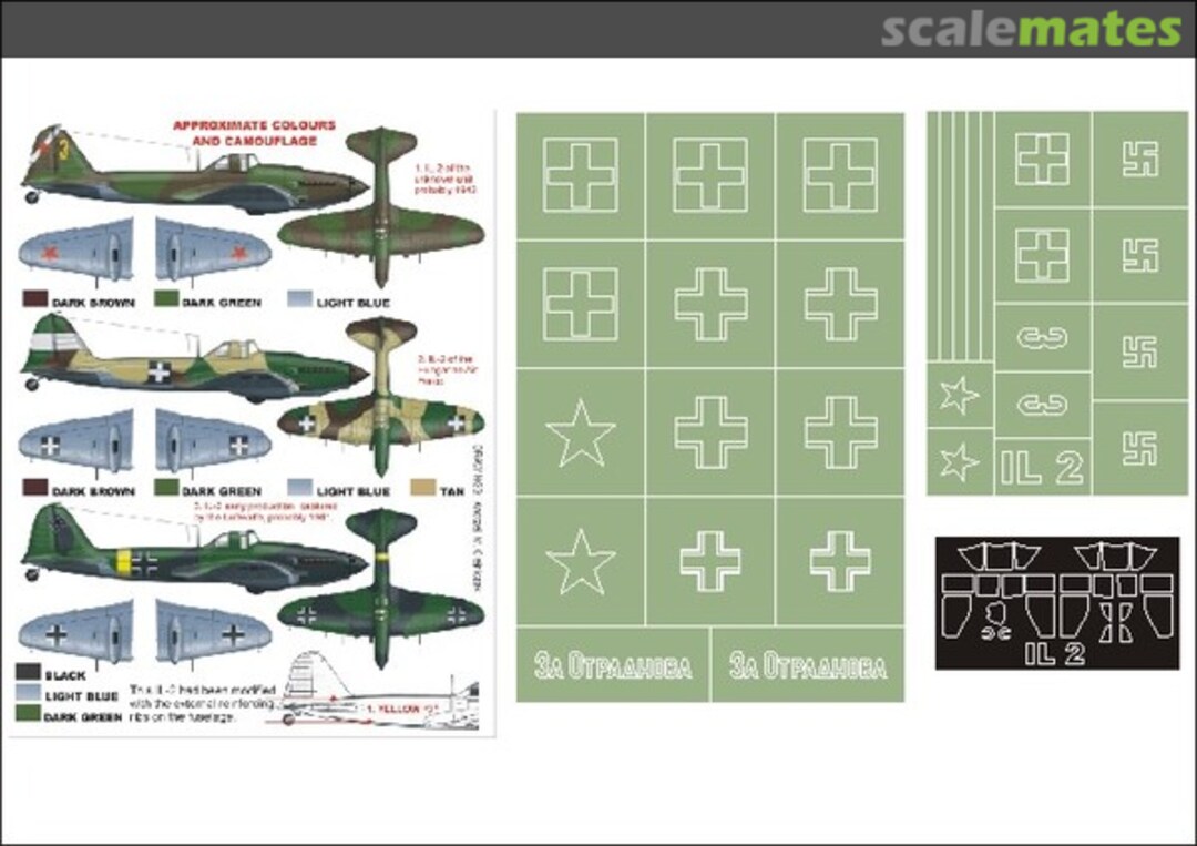 Boxart Il-2 (single seater) K48149 Montex