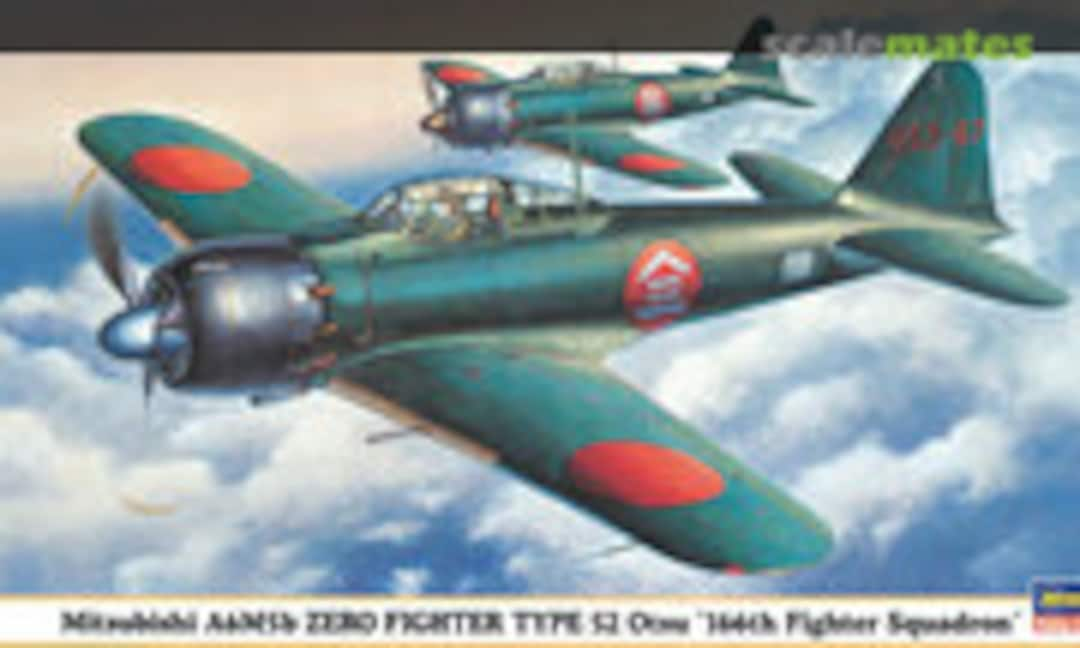 1:48 Mitsubishi A6M5b Zero Fighter Type 52 Otsu `166th Fighter Squadron´ (Hasegawa 09428)