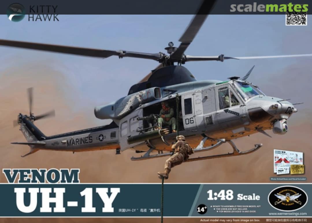 Boxart UH-1Y Venom KH80124 Kitty Hawk