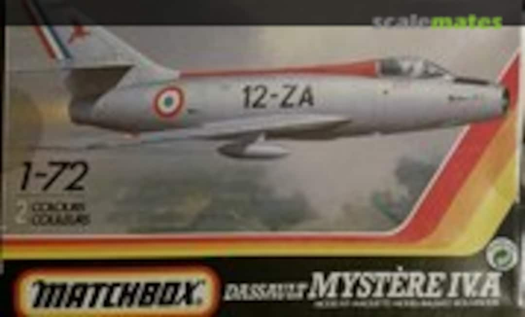 1:72 Dassault Mystère IV.A (Matchbox 40047)