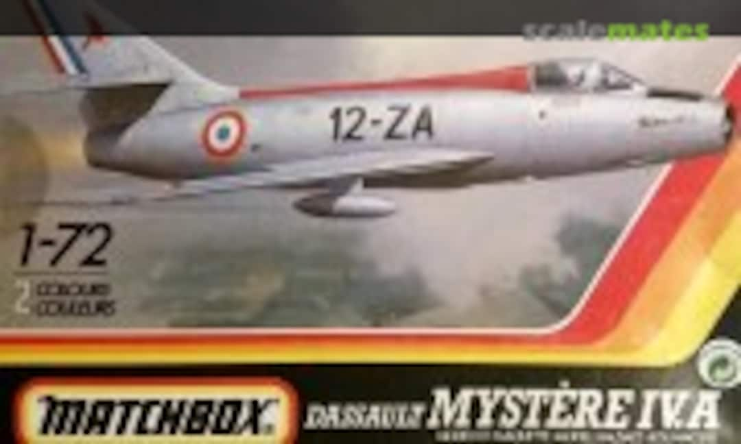 1:72 Dassault Mystère IV.A (Matchbox 40047)