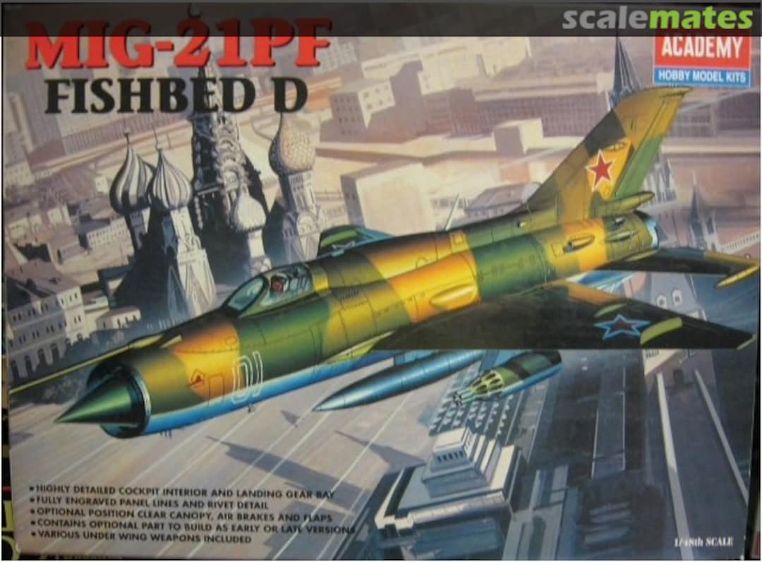 Boxart MiG-21PF 2166 Academy