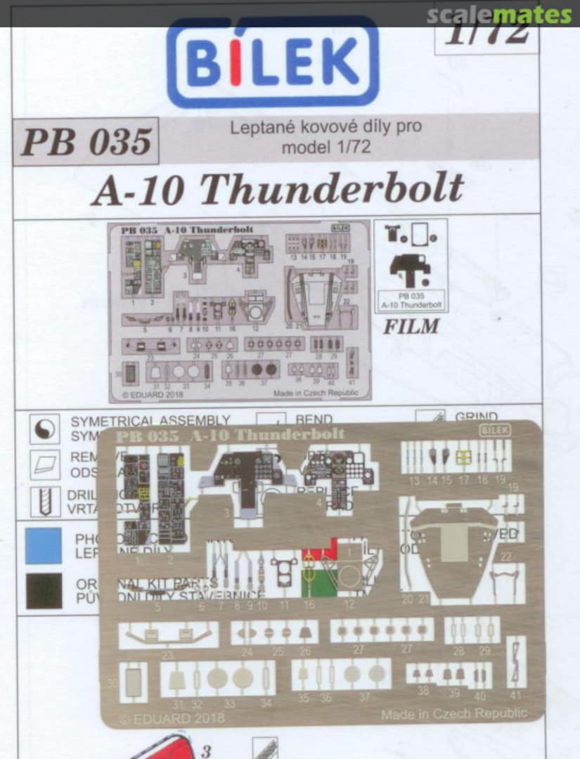 Boxart A-10 Thunderbolt PB 035 Bilek