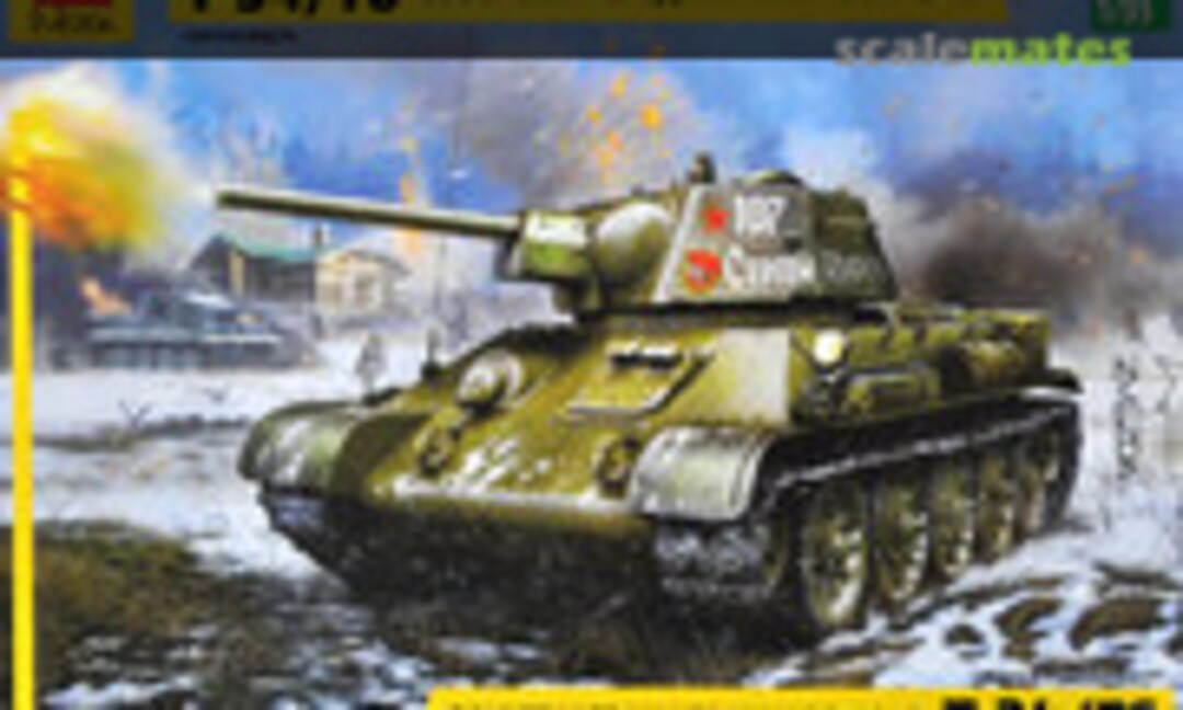 1:35 T-34/76 mod. 1942 (Zvezda 3686)