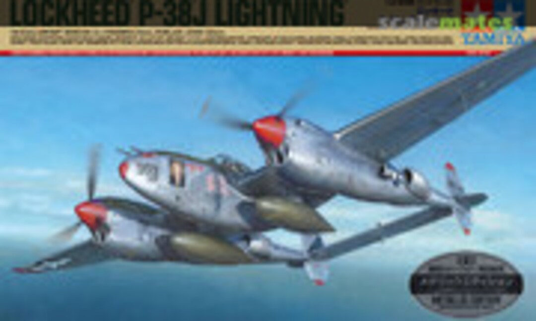 1:48 Lockheed P-38J Lightning Metallic Edition (Tamiya 25202)