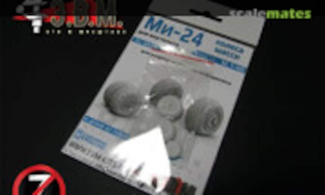 1:48 Mil Mi-24 wheels (E.V.M. RS 48013)